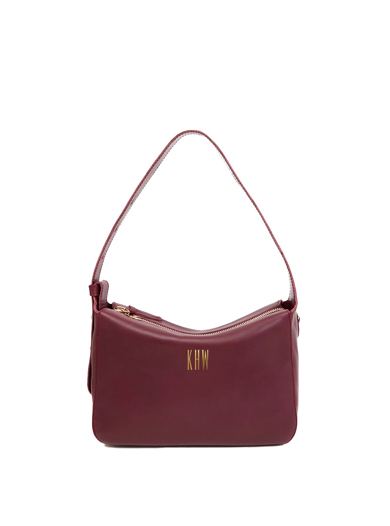 Fleurine in Plumingo with gold foil monogram.  