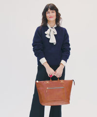 Danica walking with Le Zip Sac