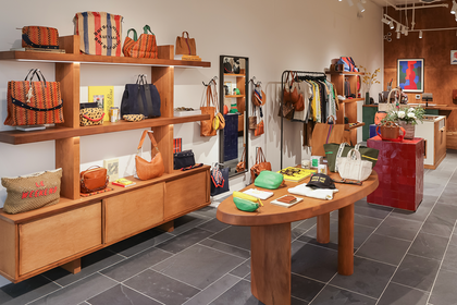 Interior of Our Clare V. Seattle Store