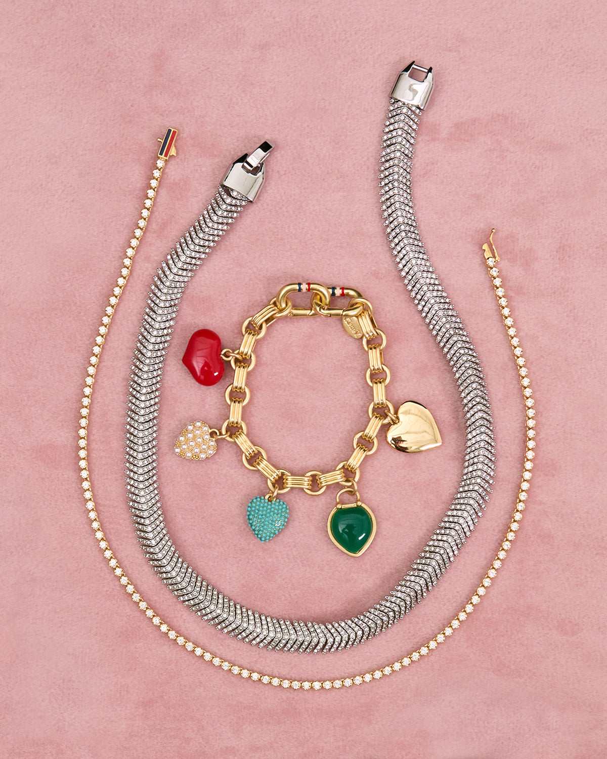 Assortment of new Clare  V. Jewelry.