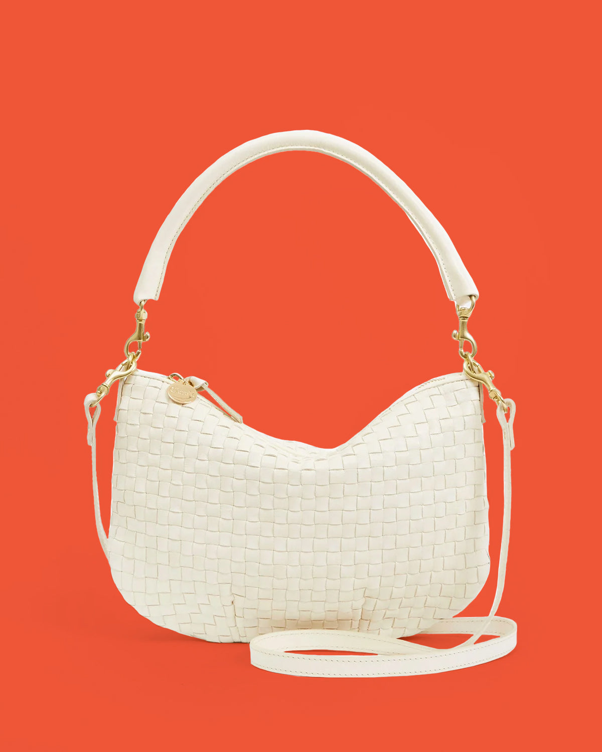 Cream Woven Petit Moyen. 