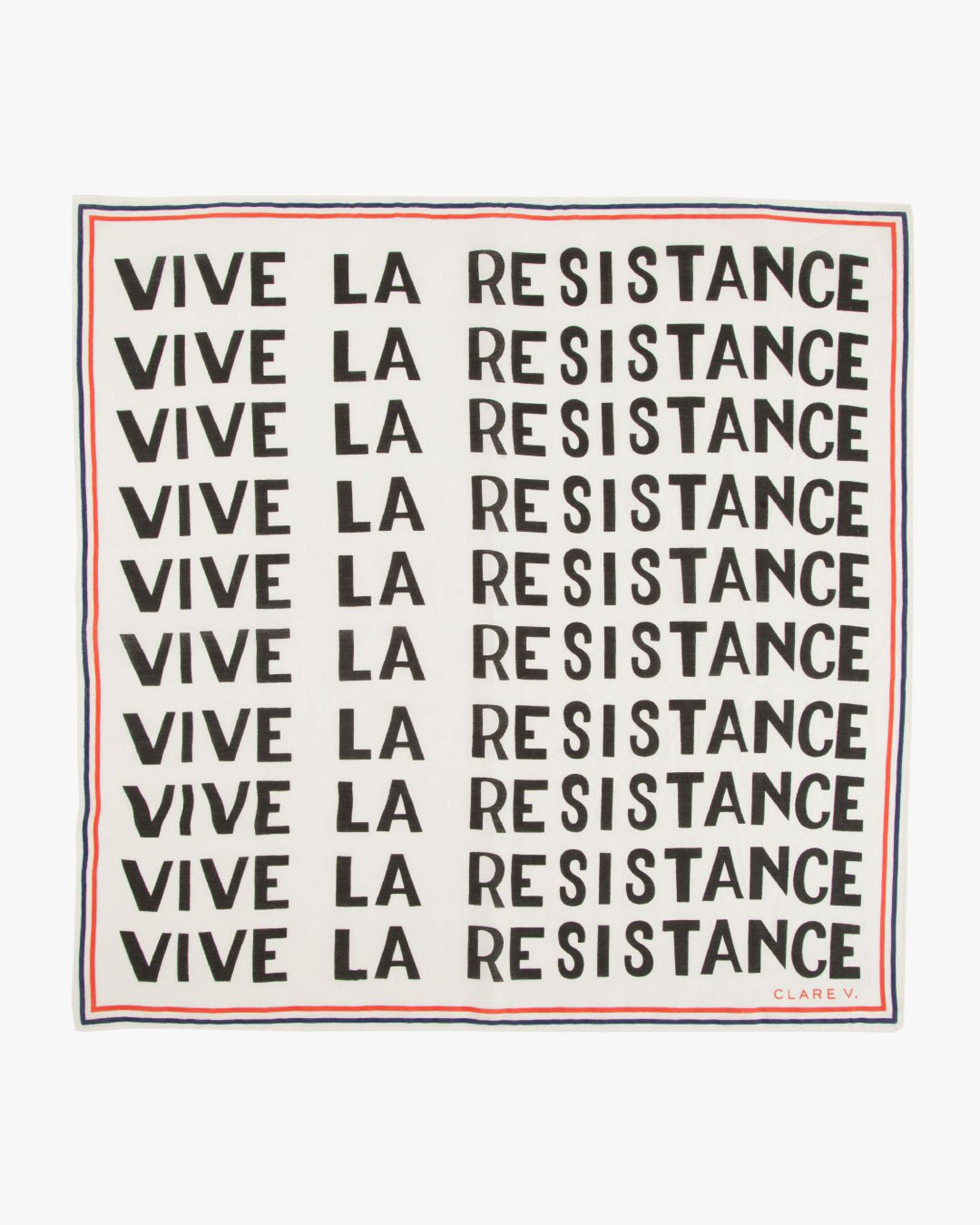 Vive La Resistance Bandana – Clare V.