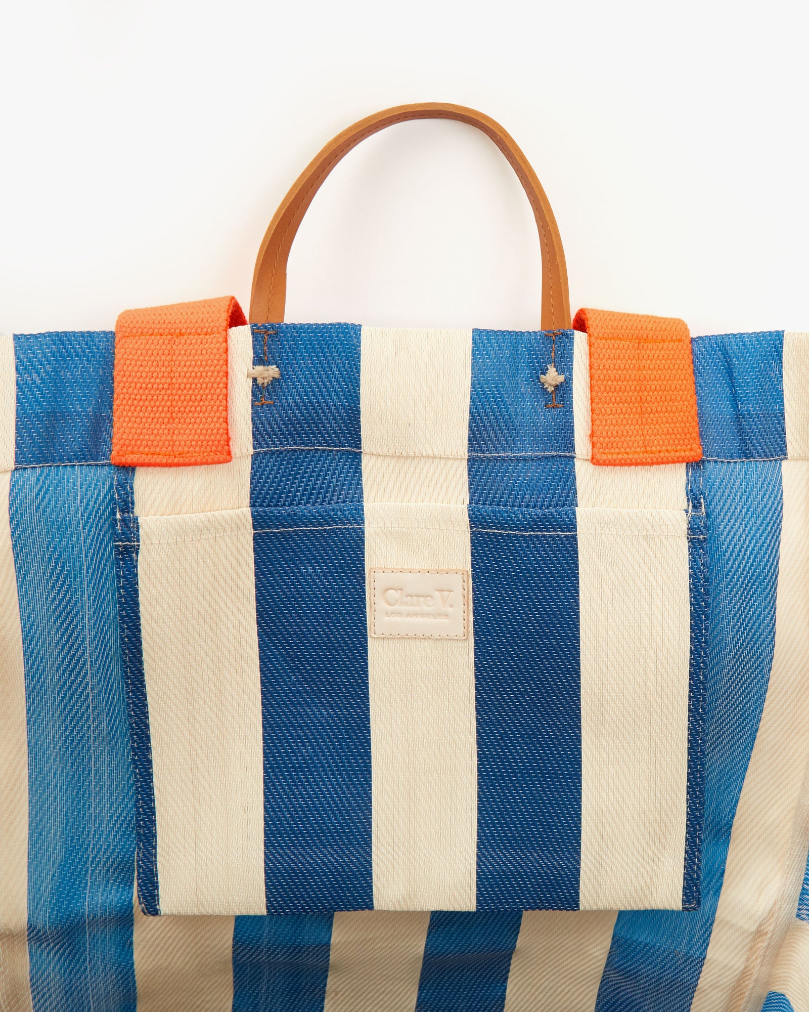 Clare V. Woven Tote Bags