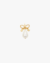 Bow & Pearl Charm