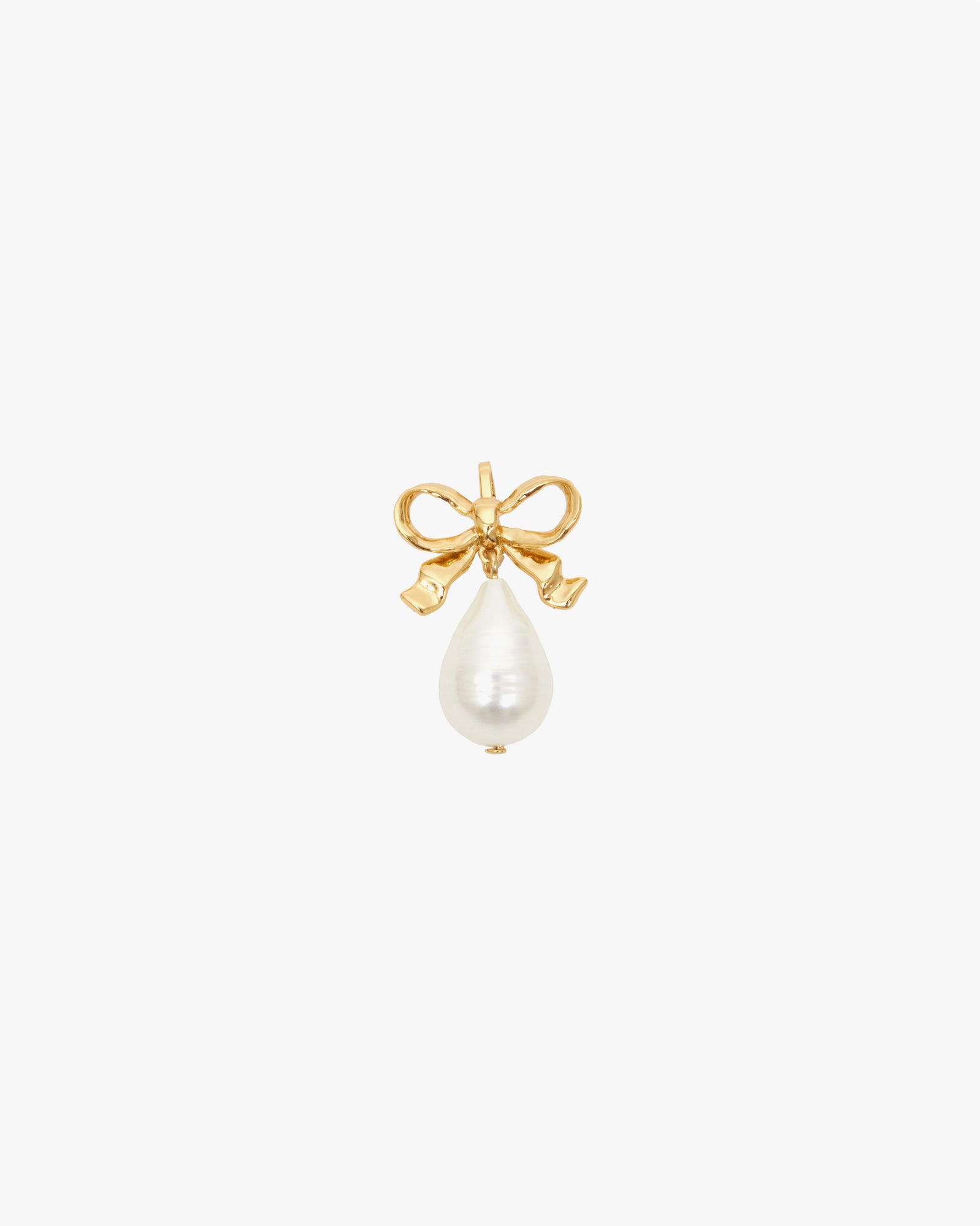 Bow & Pearl Charm