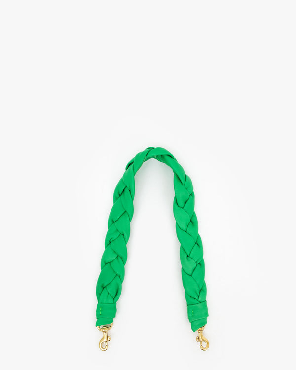 Parrot Green Braided Shoulder Strap