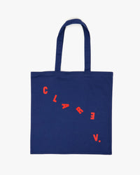 Clare V. Le Box Canvas Tote in Poppy Canvas