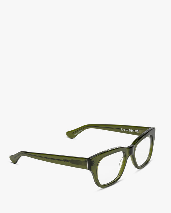Side View of the CADDIS Miklos Readers in Olive