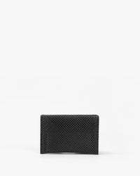 Black Perf Card Envelope - Back Flat
