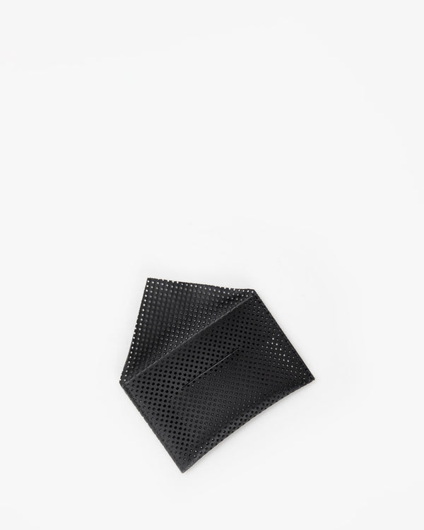 Black Perf Card Envelope - Interior