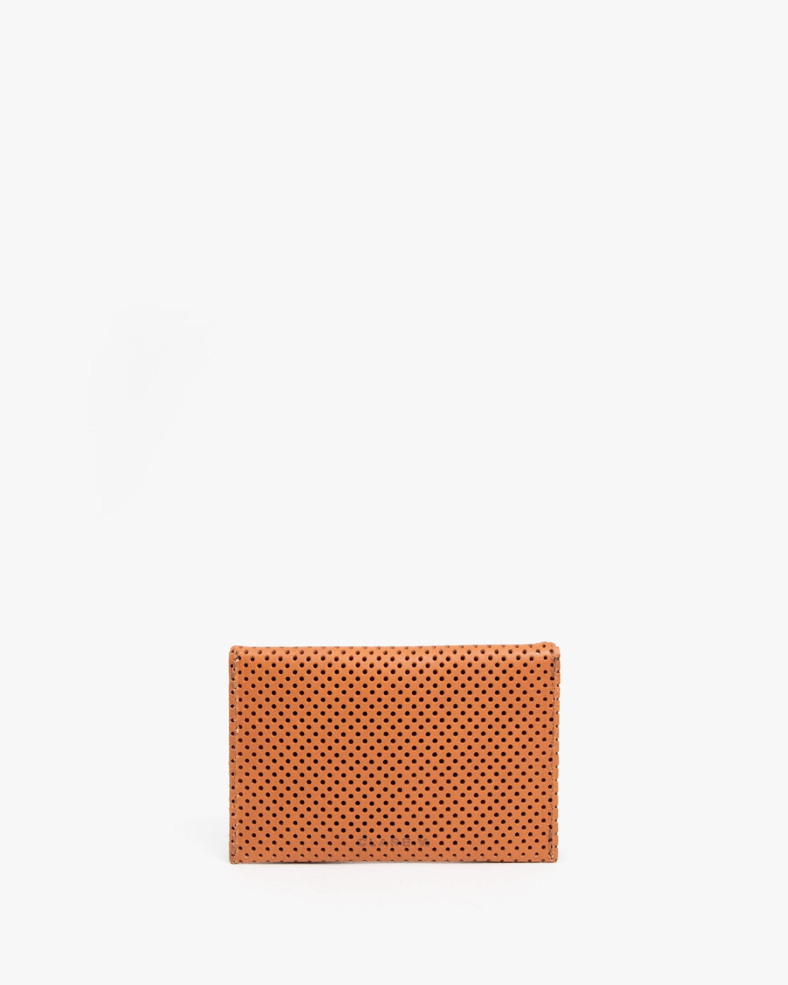 Cuoio Perf Card Envelope - Back
