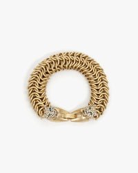 Vintage Gold Chain Statement Bracelet