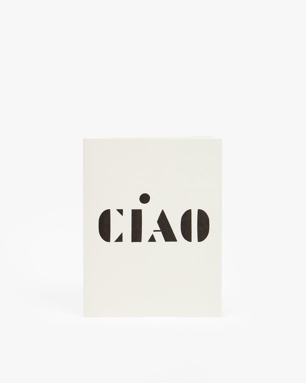 Sugarpaper x CV Ciao Card