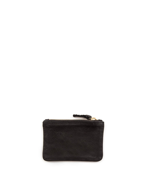 Black Coin Clutch - Back