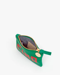 Interior of the Emerald w/ Poppy Ciao Coin Clutch
