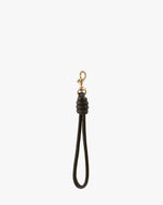 Black Cord Wristlet - Front