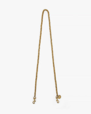 Brass Thick Chain Crossbody Strap