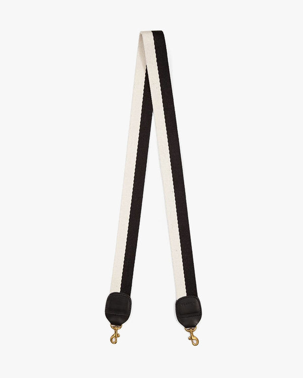 Black & White Crossbody Strap