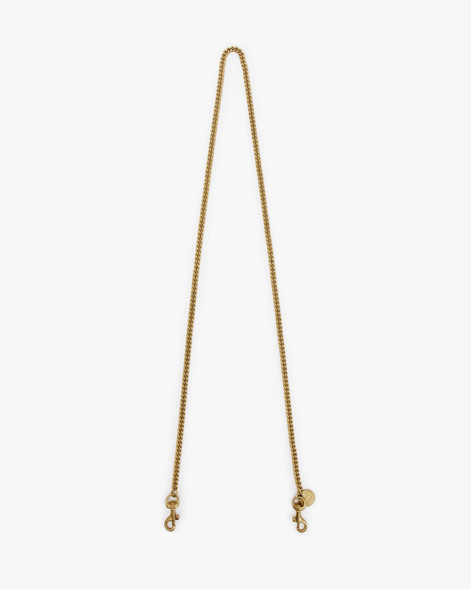 Brass Thick Chain Shoulder Strap – Clare V.