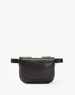 Black Velvet Fanny Pack - Front