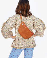 Back View of Frannie in the Frannie in the Kika Vargas Tierra Coat