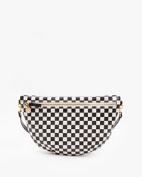 Black & Cream Checker Grande Fanny