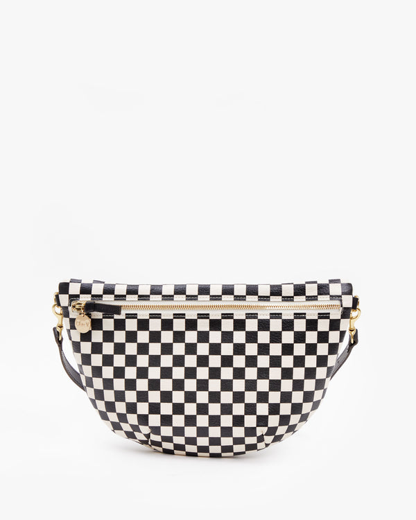 Black & Cream Checker Grande Fanny