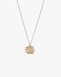 Gemini Greek Coin Pendant