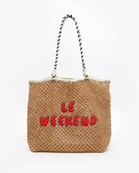 Tan Crochet Le Weekend L'Été Tote 