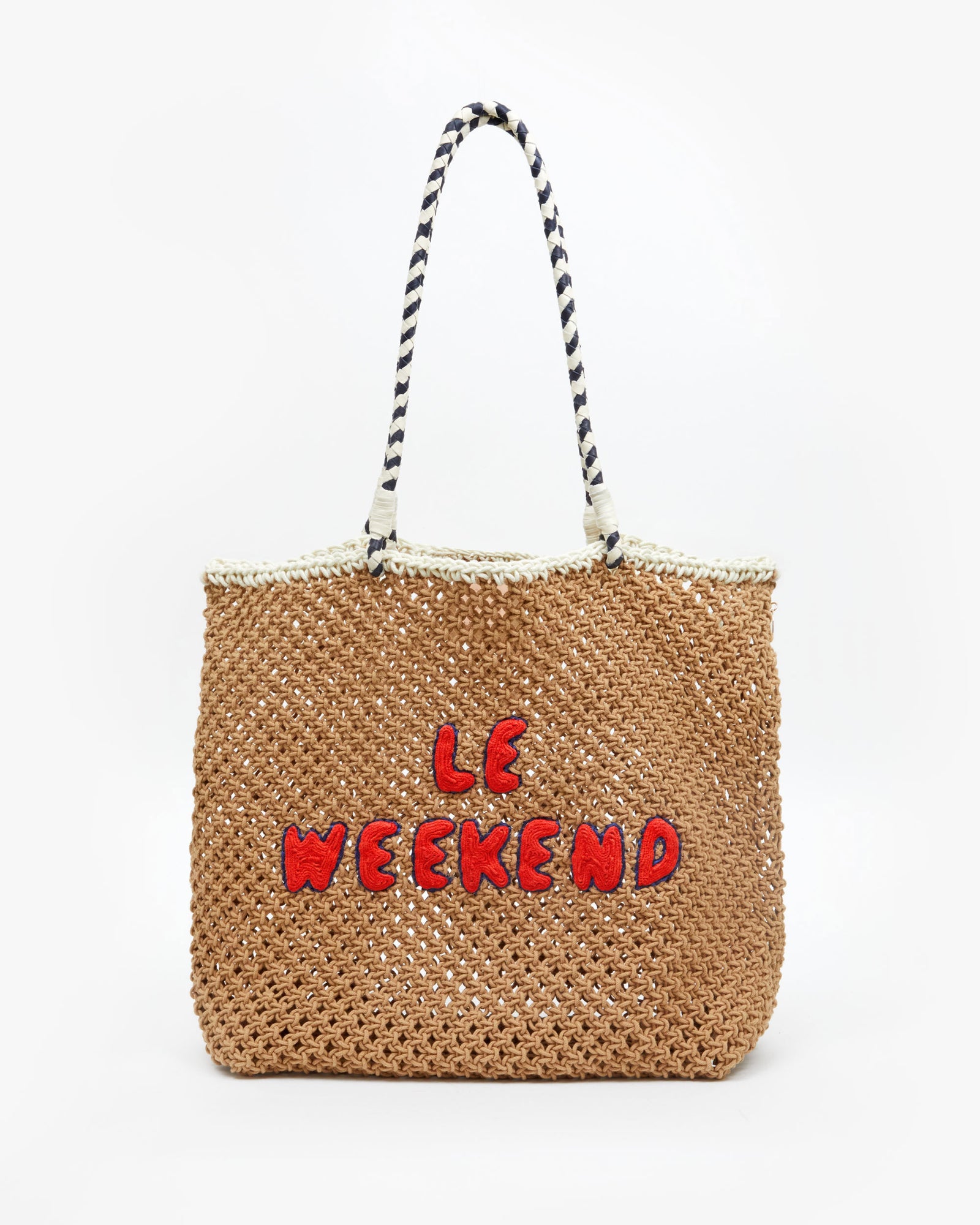 Tan Crochet Le Weekend L'Été Tote 