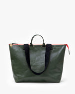 Clare V. Le Zip Sac - Loden Green on Garmentory