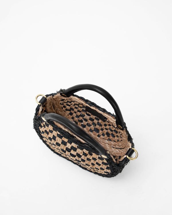 Black & Natural Woven Lil Bebe - Interior 