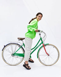 Miwa on the CV x Linus Bike