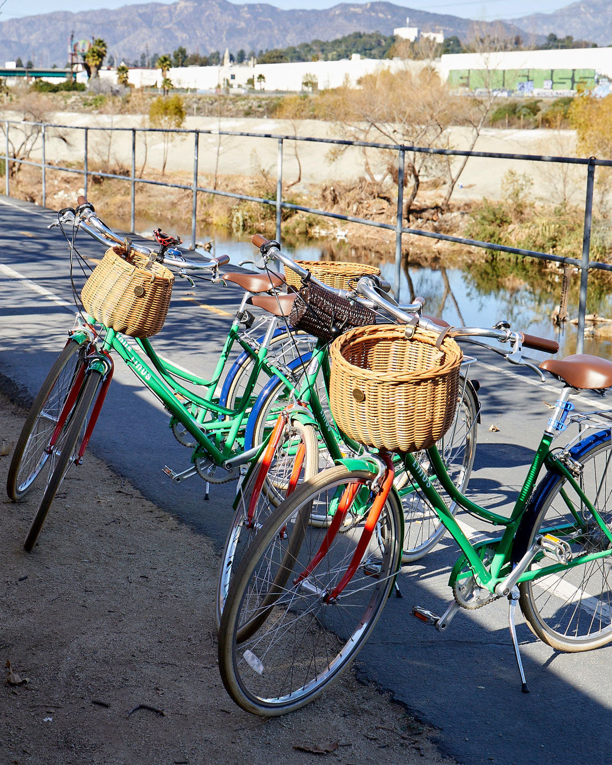 3 CV x Linus Bikes Parked by the LA River