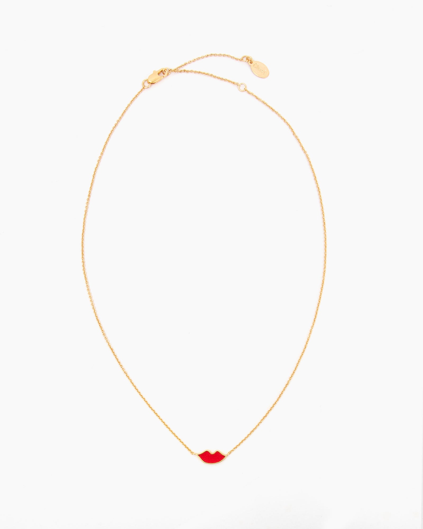 Full View of the Lips Necklace