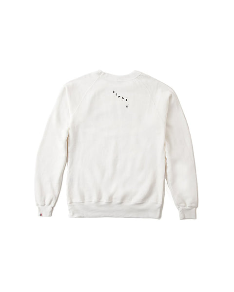 White Vive La Resistance Sweatshirt – Clare V.