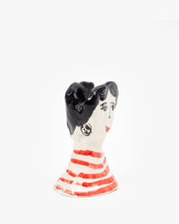 side image of the Marco Ferrini French Female Spectacles Holder
