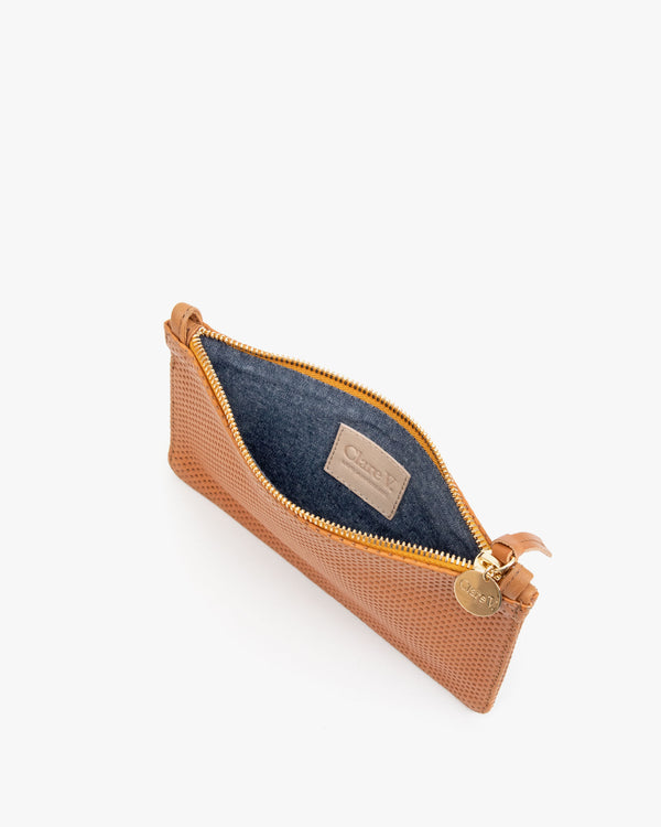 Cuoio Perf Margot Wallet Clutch w/ Tabs - Interior
