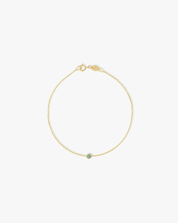 Maya Brenner Emerald Birthstone Bracelet
