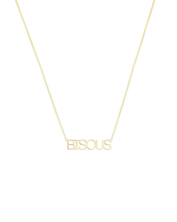 Maya Brenner x Clare V. Bisous Pendant