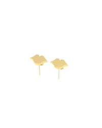 Maya Brenner x Clare V. Lips Studs - Side