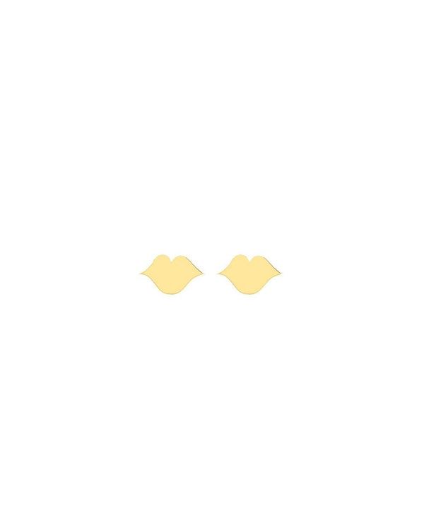 Maya Brenner x Clare V. Lips Studs - Front