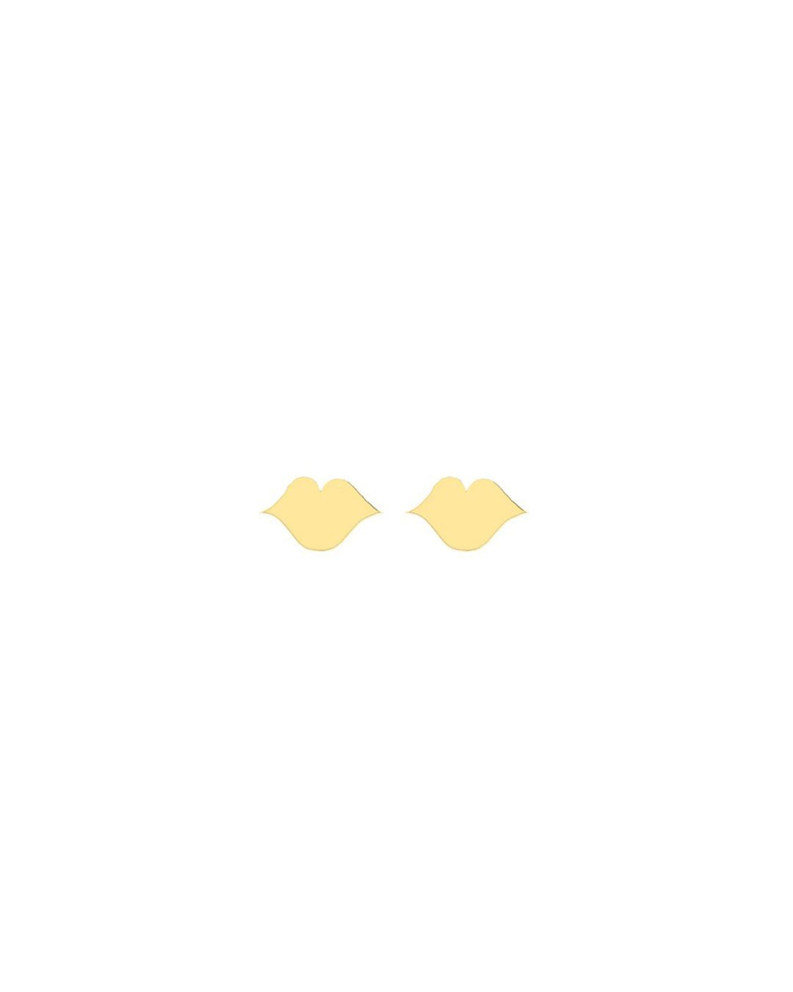 Maya Brenner x Clare V. Lips Studs - Front