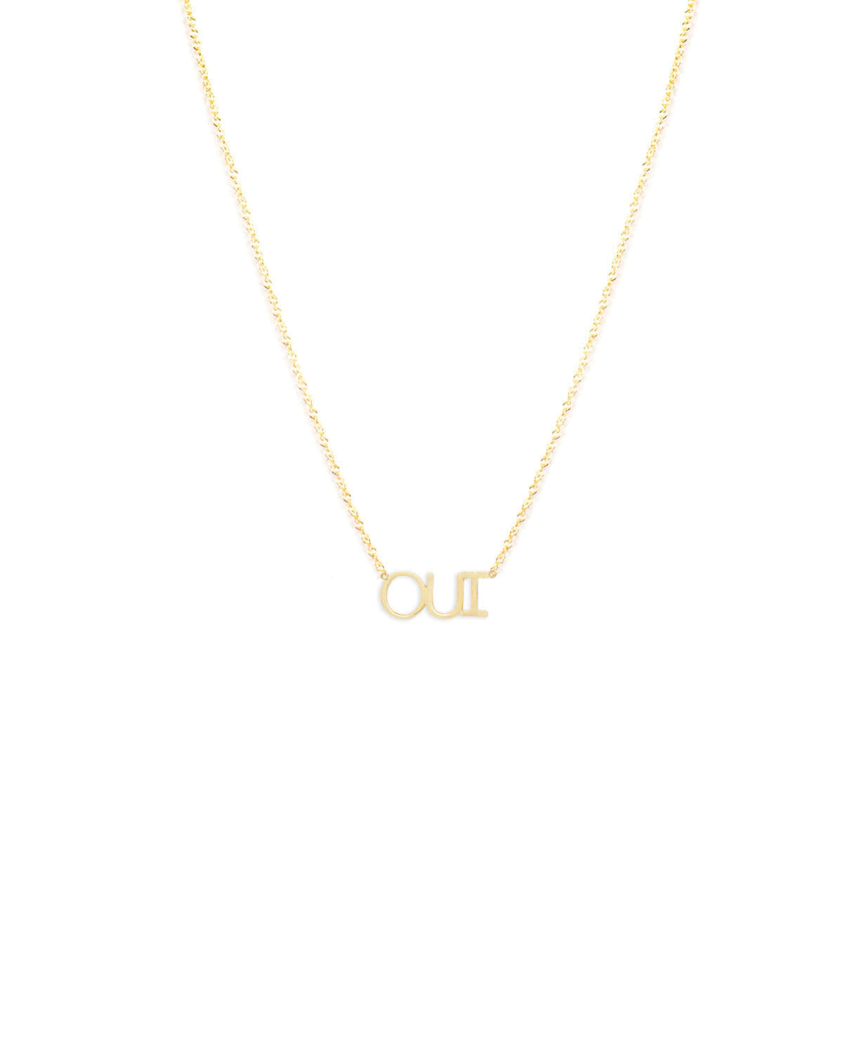 CV x Maya Brenner Oui necklace