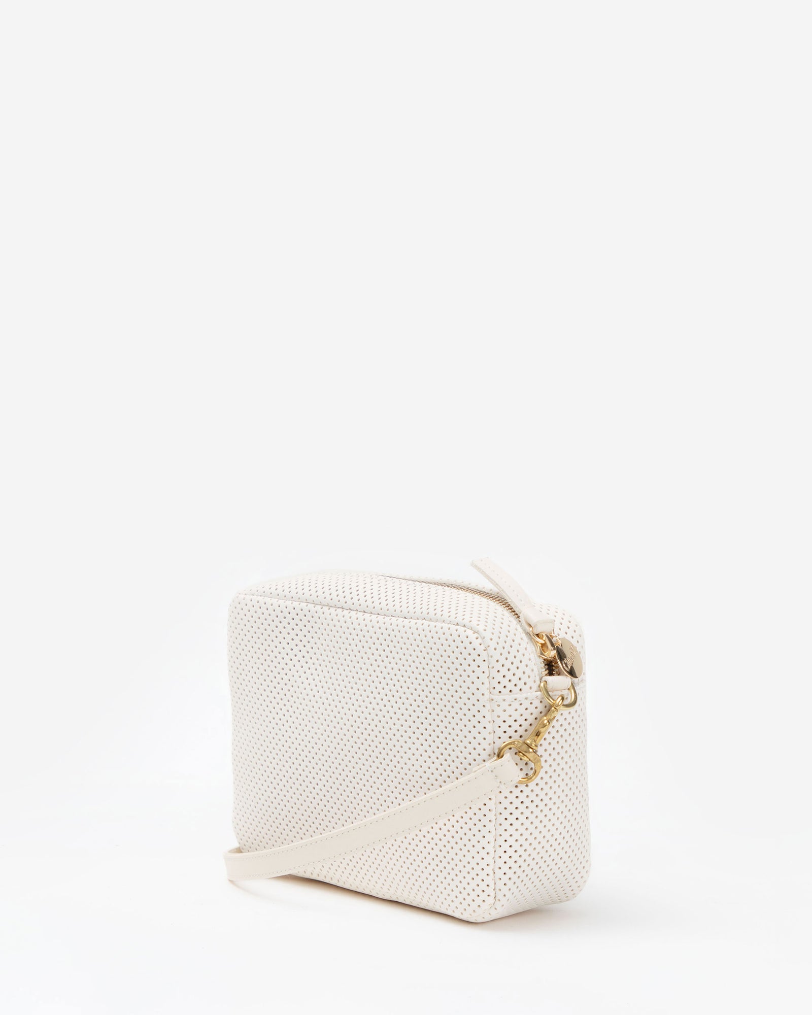 Clare V. Midi Sac Natural & Cream Woven Checker — Aggregate Supply