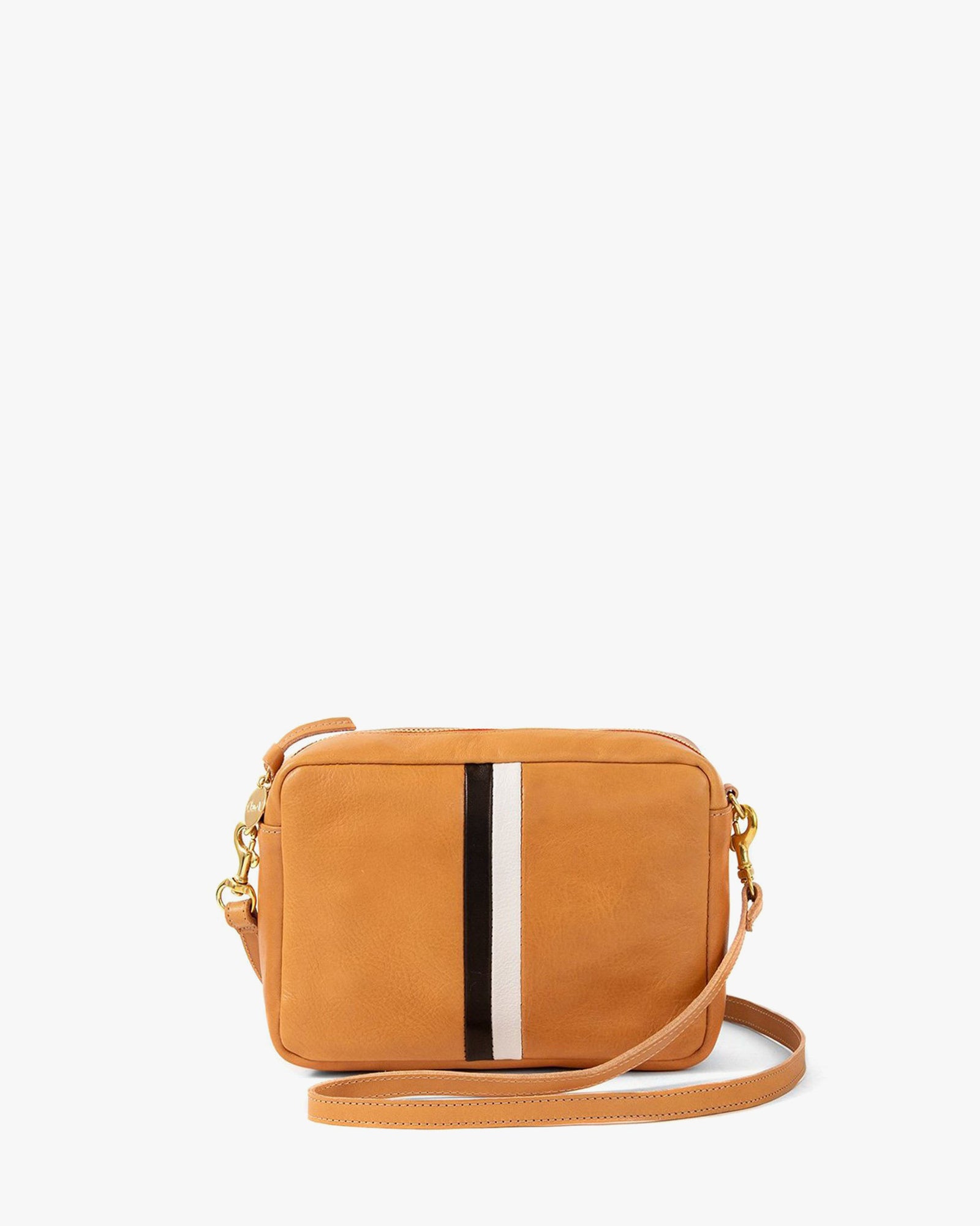 Clare V Midi Sac Woven Leather Crossbody Bag In Assorted
