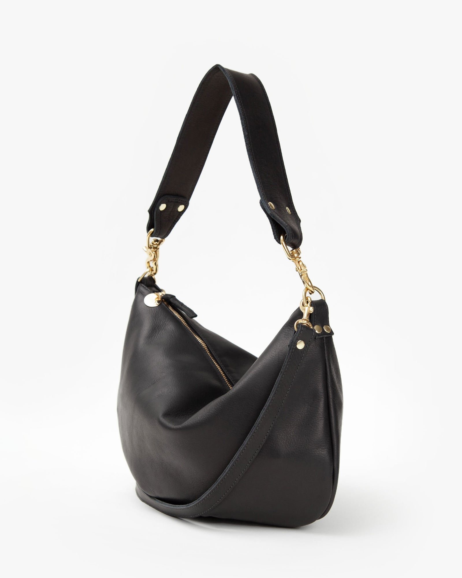 Black Moyen Messenger Bag by Clare V. for $115