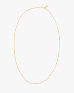 14k Gold Vermeil Paperclip Charm Chain