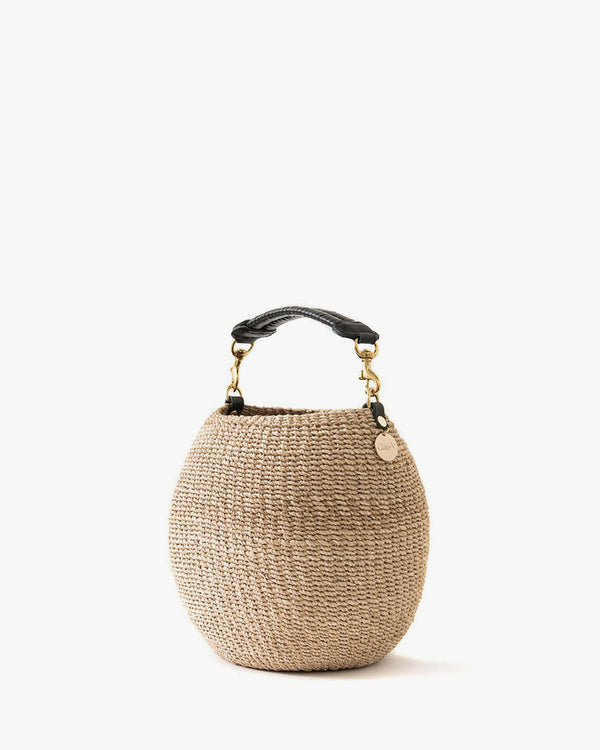 Cream Woven Pot de Miel - back