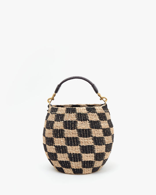 Clare V. Straw Crossbody Bag